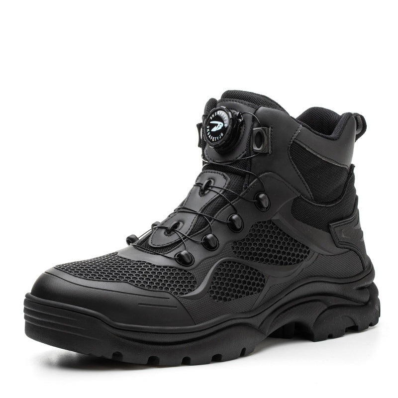 đ„Livraison gratuite - Baskets Ă©lĂ©gantes unisexes, chaussures de sĂ©curitĂ© antidĂ©rapantes avec crampons antichocsăSĂ©curitĂ© : S3ă